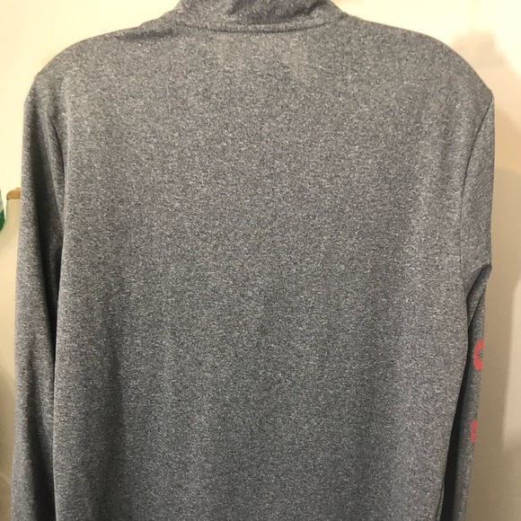 Men’s Sm SF 49ers 1/4 Zip Warm Up Top - Picture 4 of 6